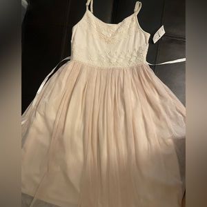 New with tag pretty tulle sun dress girls size 6x